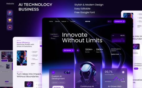 NexVisi – 人工智能技术商业网站