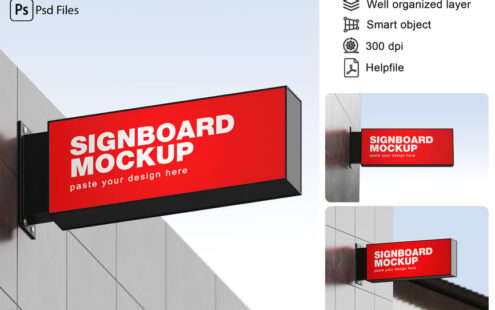 高质量招牌模型