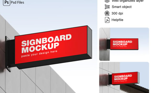 高质量招牌模型