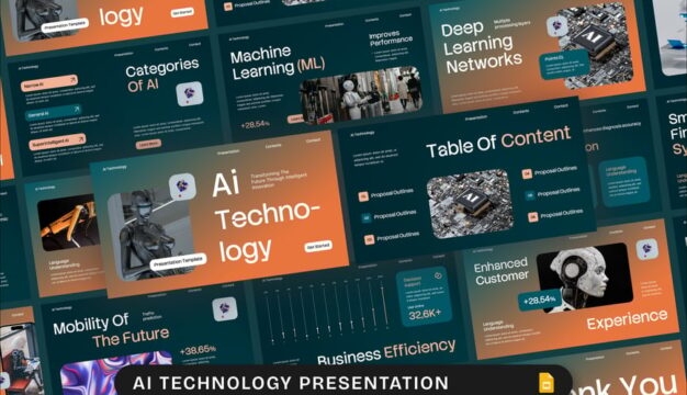 人工智能技术谷歌幻灯片