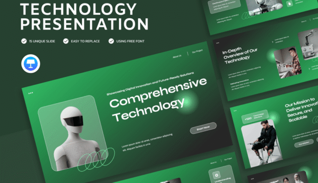 技术主题演讲模板