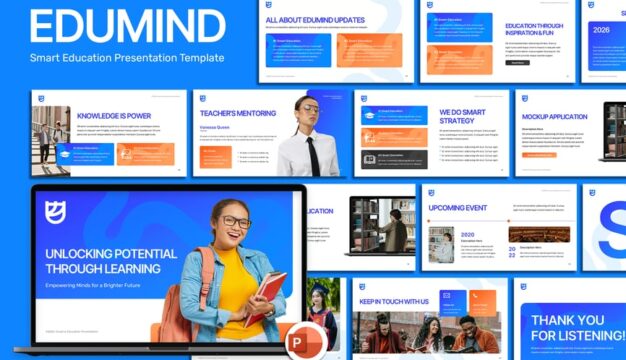 Edumind – 智慧教育 PowerPoint 模板