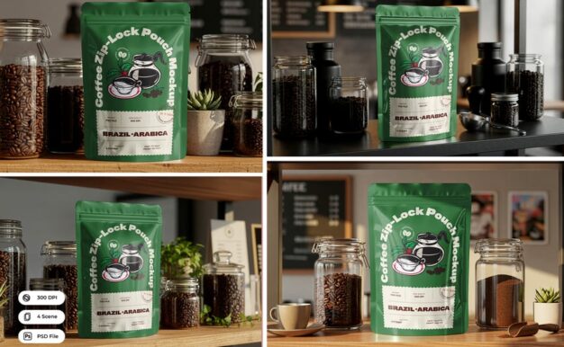 立式收纳袋模型