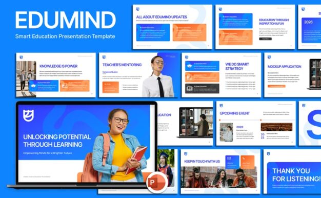 Edumind – 智慧教育 PowerPoint 模板
